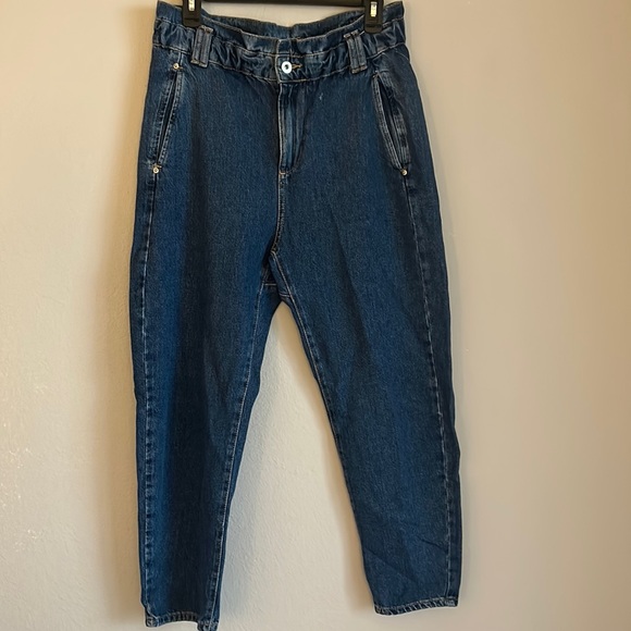 Zara Jeans Zara Paper Bag Style Jeans Poshmark